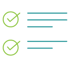 icon of check list to monitor tasks and recordkeeping